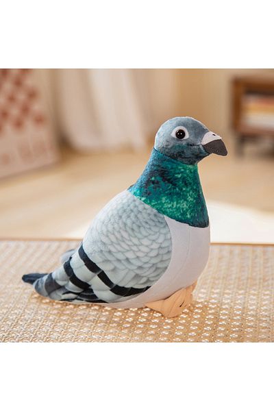 Choice 20cm 0.13kg 1 Simulation Pigeon Plush Toy Cartoon Birds Peace Dove Doll Doll Children Doll Gift Whol