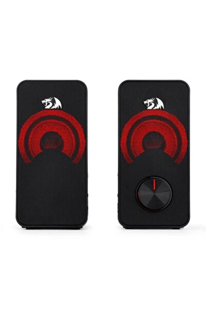 REDRAGON Stentor Gs500 Kırmızı Led Aydınlatmalı 3w X 2 Kablolu 2.0 Stereo Gaming Hoparlör
