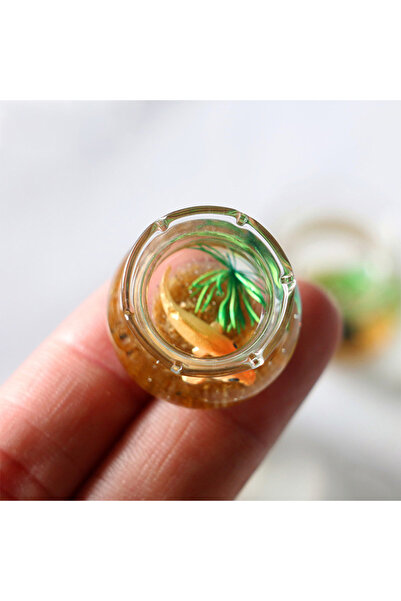 Choice 1 قطعة من وعاء حوض السمك الزجاجي المصغر لبيت الدمية وديكور المنزل ولعب...