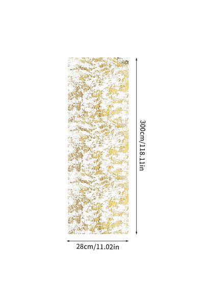 Choice Golden Metallic Gold Table Runner 300*28cm Sequin Glitter Foil Mesh Roll Tablecloth Party Wedding Bi