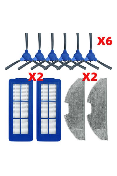 Choice Hepa Filters Side Brush Mop Rags Cloths Replacement For Eufy Robovac G10 G30 Robot Vacuum Cleaner...