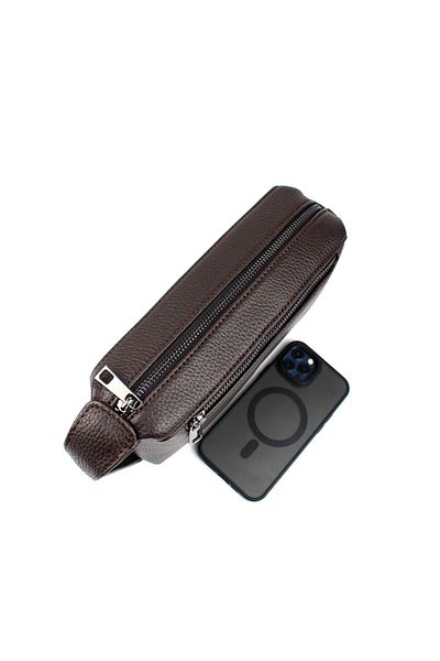 deri,se club Ανδρική τσάντα Clutch Καφέ Luxury Travel Casual Τσάντα Clutch Τσάντα δύο τμημάτων