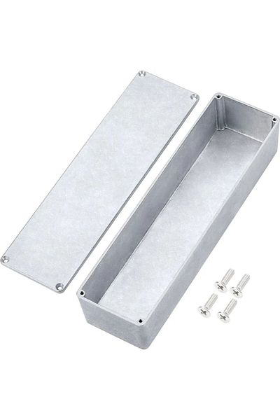 DAIERBUMP 254x71x52.5mm Daierbum 1032l Looper Guitar Pedal Enclosure Die-cast Aluminum Effects Stomp Box Blank
