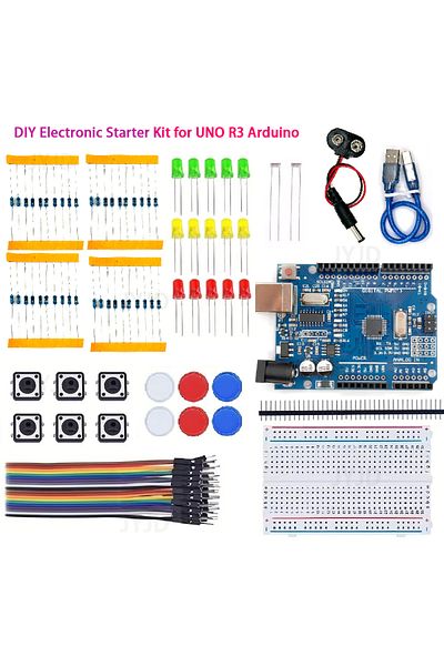 Choice 1kit 12in1 Diy Electronic Starter Kit For Uno R3 Arduino Circuit Board Electronics Programmable Engi