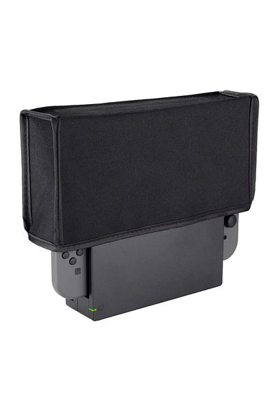 Choice Black Switch Protective Dust Cover For Nintendo Switch Oled Charging Tv Dock Dust Proof Cover For Ni