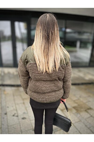 RHONES Dámský kožešinový plyšový kabát