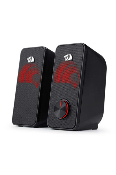 REDRAGON Stentor Gs500 Kırmızı Led Aydınlatmalı 3w X 2 Kablolu 2.0 Stereo Gaming Hoparlör