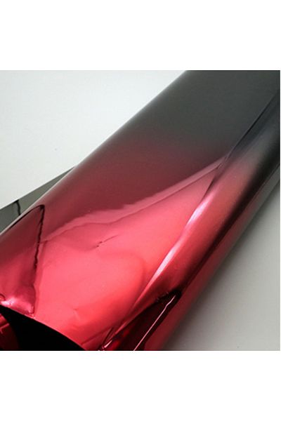 Choice 50x300cm Red 50x300cm Gradient Car Film Front Windshield Car Stickers Pet Uv Protected Heat Insulati