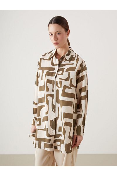 LC Waikiki Patterned Women's Shirt Tunic