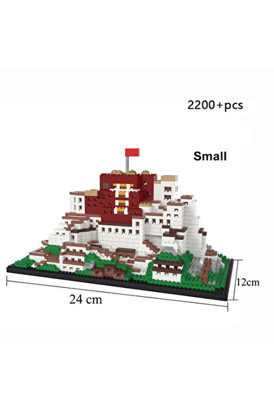 Choice 10000pcs Bricks Potala Palace 3D Plastic Model Architecture Micro Bric...