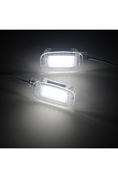 Choice 6000K WHITE ANGRONG 2x LED Courtesy Door Footwell Luggage Trunk Light For Mercedes Benz W204 W216 W2