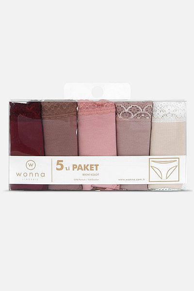 Wonna Set de chiloți ROSE-S din 5 piese