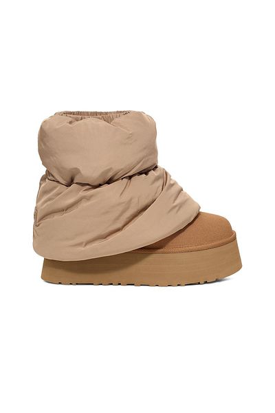 UGG W Classic Mini Dipper Puffer Amphora / Chestnut 1158275