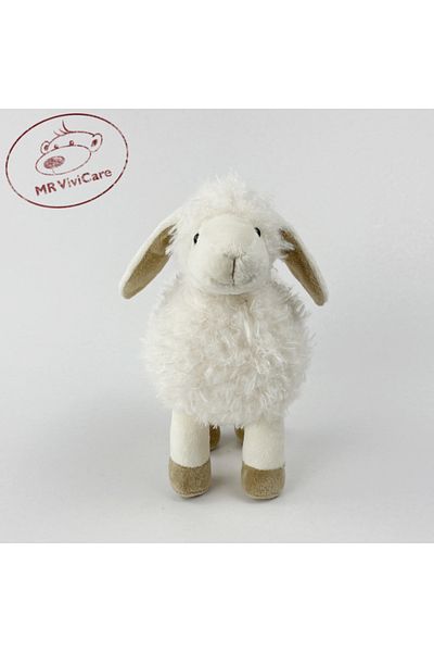 Choice 33cm White Children Soft White Sheep Plush Doll Baby Cute Animal Doll Girls Baby Stuffed Doll Home T