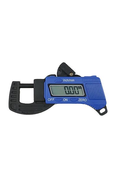 Ninth World Blue Digital Thickness Gauge 0.01mm Mini Dial Thickness Gauges Meter Carbon Fiber Composite Meter Wi