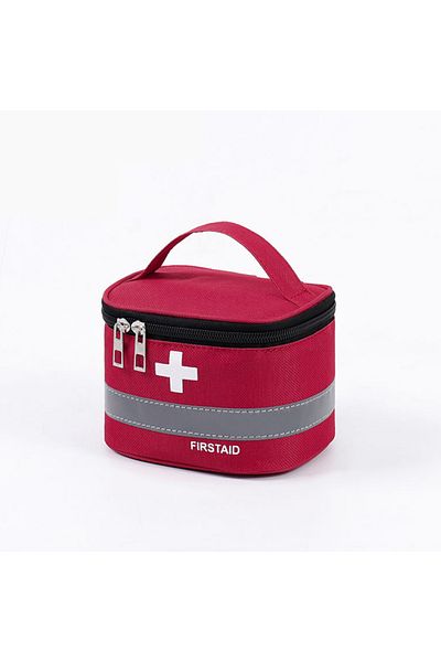 Choice Red Trumpet Portable Medical Bag For Travel, Outdoor Storage, Health Bag, Medicine Box For Travel, F