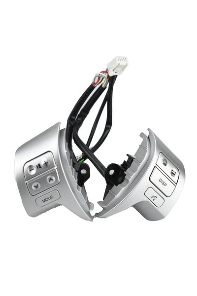 Choice Sliver New Steering Wheel Control Button Switch For Toyota Corolla Zre150l Zre151l Zre152l 2007-2009