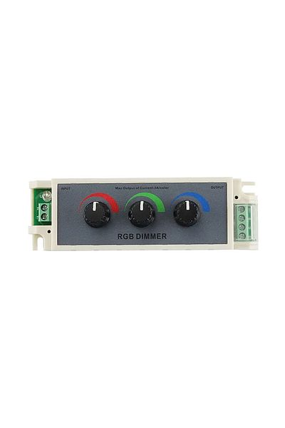 Choice 12-24v Ti0320 Led Three Way Dimmer Rgb Light Strip Dimming Led Brightness Adjustment Three Way Manua