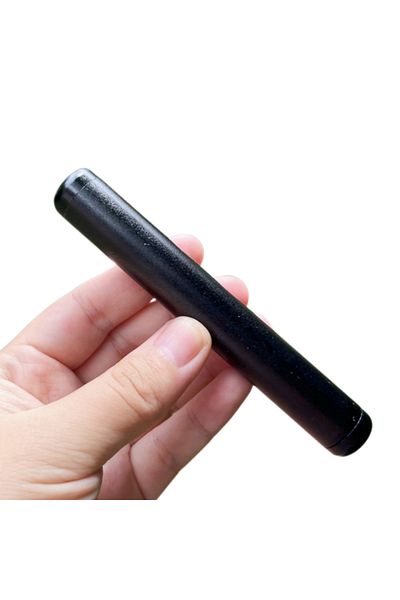 Choice Black 110mm Aluminum Cigar Airtight Container Travel Storage Cigarette Holder Smell Proof Waterproof