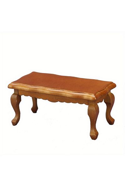 Choice Walnut Mini Miniature Furniture Teatable Coffee Table Doll House Decor Dolls Simulation Home Micro L