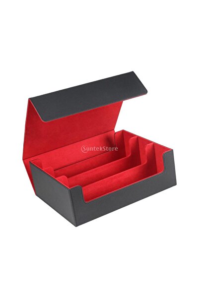 Choice حافظة بطاقات التداول 1800، حافظة بطاقات مقاومة للصدمات، حافظة ملحقات، غلاف C، أسود وأحمر، 2023 HOT