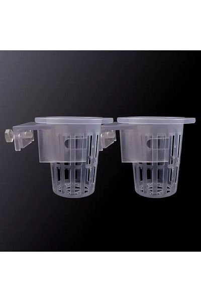 Choice 2pcs 1/2pcs Hanging Aquarium Plant Holder Adjustable Fish Tank Planter Cups Planter Cups For Aquasca