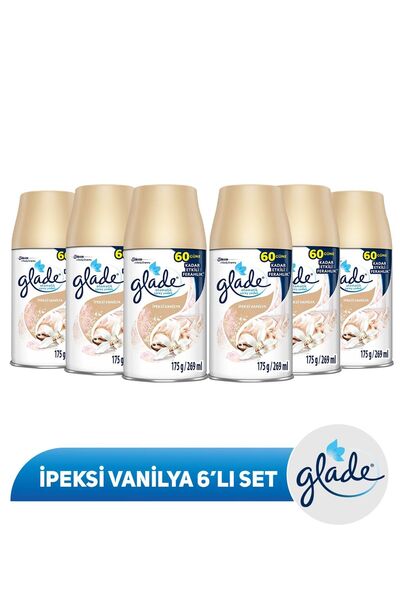 Glade Oda Kokusu Yedek Ipeksi Vanilya 6'lı Set