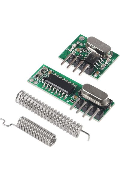 Choice 1 Set 433mhz Wireless Rf Transmitter And Receiver With Antenna Ask Remote Control Module Diy Kit For