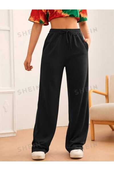 yg ydn giyim Pantaloni de sport unisex cu talie înaltă cu picioare drepte