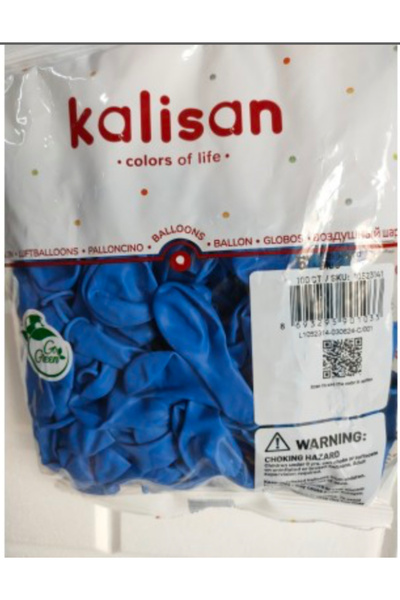 Çemrek Süs Parti حزمة من 100 بالون كاليسان 5 بوصة