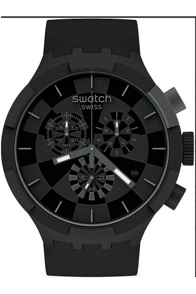 Swatch Sb02b400 Big Bold Chrono Wristwatch