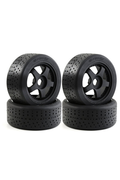 Choice 4PCS RS Black Tire 102*45mm Tyre 17Mm Wheel Hex For Arrma 1/7 Infracti...
