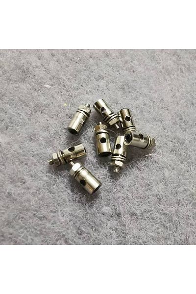 Choice D2.1mm 10 قطع 10 قطع موصلات قضيب الدفع وصلات الإيقاف D1.3/1.8/2.1/3.1mm أجزاء طائرة نموذجية Rc Re