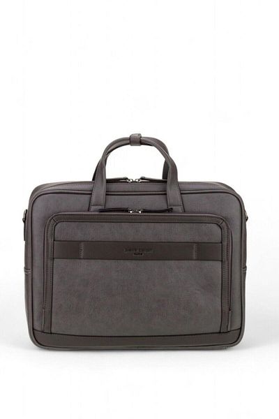 Pierre Cardin Unisex Grey Laptop και Χαρτοφύλακας - 01pc00111
