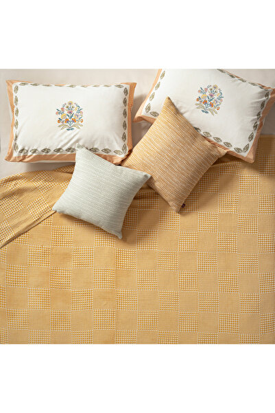 Zsa Zsa Zsu Baklan İplik Boyalı Çift Kişilik Pamuk %100 Pamuk Pike 200x220 Cm...