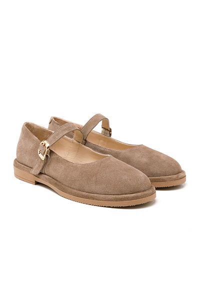 John May Γυναικεία / Κορίτσια Σανδάλια - RC-25Y-001-R40206 John May 10 Beige Suet