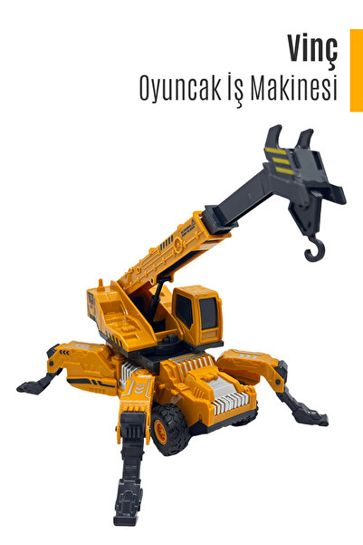 SmartFox Toy construction machine / crane construction machine - friction