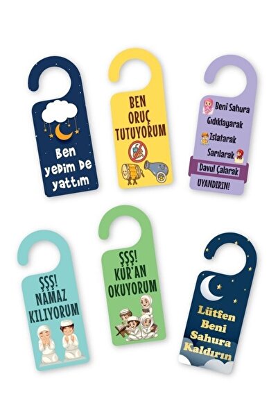 DÜVENCİ TİCARET RAMAZAN BAYRAMI 7'Lİ RAMAZAN KAPI KOLU ASKISI