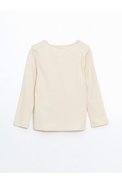 LC Waikiki LCW Kids Bisiklet Yaka Kız Çocuk Bluz ve Tayt Pantolon 2'li