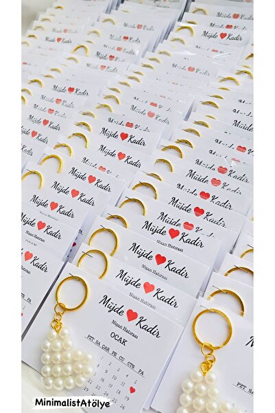 APEXİ Kişiye Özel Incili Kalpli Anahtarlık Söz/nişan/nikah/doğum Günü/kına 20...