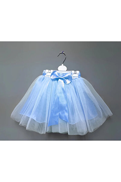 Nacar KIZ ÇOCUK TÜTÜ ETEK RENKLİ 23 NİSAN