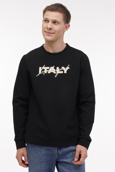 lumberjack Ml Zuhn 16Itl521 4Pr Чорний чоловічий світшот A101891158 4W