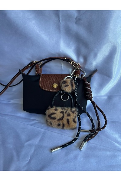 Lila Leopard Bag Detail Bag Charmi, Bag Accessory