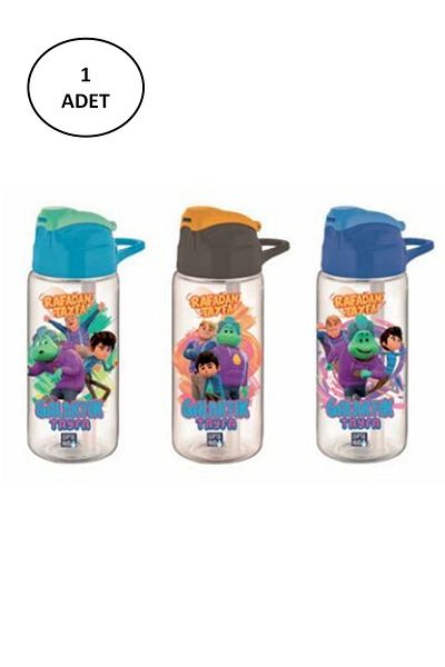 Gıpta 500Cc Rafadan Tayfa - Thick Straw Tritan Flask