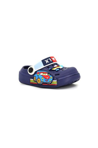 soElite Boys - Anti-Slip Sole Slippers with Cute Trolley, for Sea, Beach, Pool and Nursery