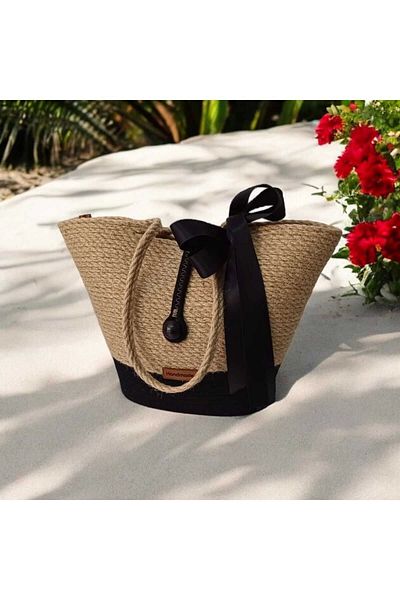 Hediyeninellitonu Kézzel készített táska szalmatáska mini strandtáska egyedi tervezésű női strandtáska