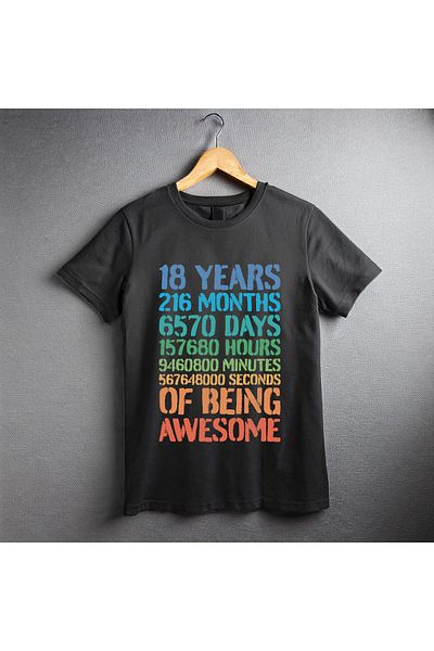 Ozzy Ψηφιακό μπλουζάκι με μοτίβο Unisex 18 ετών