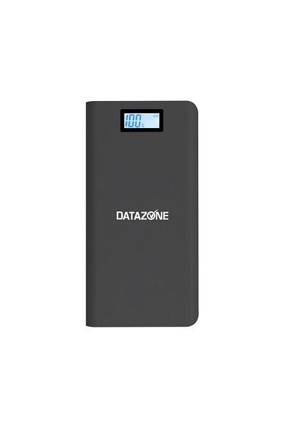Datazone Power Bank 20000mAh Portable , Dual USB, Fast Charging, and Advanced Protection,  Black Datazone