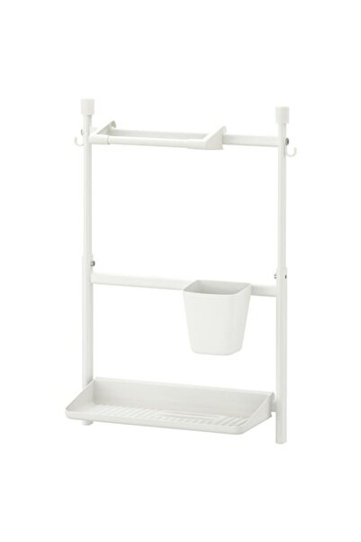 IKEA - SUNNERSTA, duvar rayı, beyaz, 45/65x45,7 cm