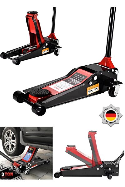 SCHUTZENGER Hidrolik Ağır Hizmet Tipi Alçak Şase 3 Ton Kapasiteli Güçlendiril...